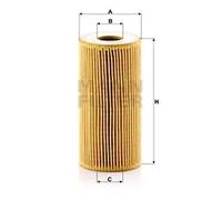 Filtro de aceite Cartucho filtrante HU 6011 z MANN-FILTER para NISSAN OPEL FIAT