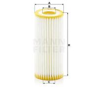 Filtro de aceite Cartucho filtrante HU 6013 z MANN-FILTER para AUDI SEAT VW