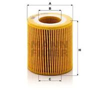 Filtro de aceite Cartucho filtrante HU 7002 z MANN-FILTER para FORD FORD USA VW