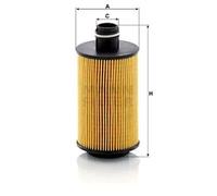 Filtro de aceite Cartucho filtrante HU 7030 z MANN-FILTER para CHEVROLET OPEL