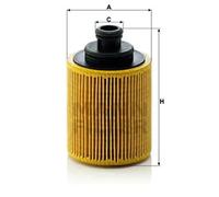 Filtro de aceite Cartucho filtrante HU 712/7 x MANN-FILTER para FIAT OPEL LANCIA