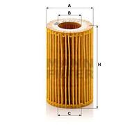 Filtro de aceite MANN-FILTER HU 715/6 x