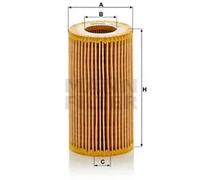 Filtro de aceite Cartucho filtrante HU 718/1 y MANN-FILTER para CHRYSLER
