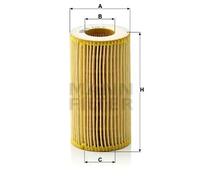 Filtro de aceite Cartucho filtrante HU 718/6 x MANN-FILTER para HONDA ACCORD VII