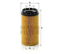 Filtro de aceite Cartucho filtrante HU 718 x MANN-FILTER para KIA CHRYSLER JEEP