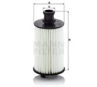 Filtro de aceite Cartucho filtrante HU 8008 z MANN-FILTER para JAGUAR LAND ROVER