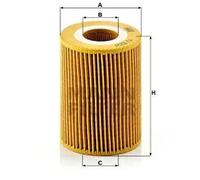 Filtro de aceite Cartucho filtrante HU 820/1 y MANN-FILTER para OPEL CHEVROLET