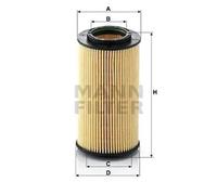 Filtro de aceite Cartucho filtrante HU 824 x MANN-FILTER para HYUNDAI KIA