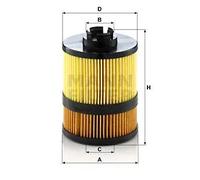 Filtro de aceite Cartucho filtrante HU 9002 z MANN-FILTER para SAAB RENAULT OPEL