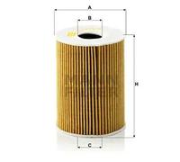 Filtro de aceite Cartucho filtrante HU 926/5 x MANN-FILTER para BMW 5 6