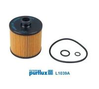 Filtro de aceite Cartucho filtrante L1039A PURFLUX para BENTLEY BENTAYGA