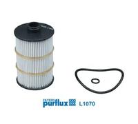 Filtro de aceite Cartucho filtrante L1070 PURFLUX para AUDI BENTLEY