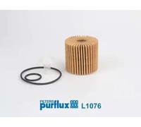 Filtro de aceite Cartucho filtrante L1076 PURFLUX para TOYOTA LEXUS