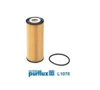 Filtro de aceite Cartucho filtrante L1078 PURFLUX para MERCEDES-BENZ