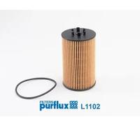 Filtro de aceite Cartucho filtrante L1102 PURFLUX para MERCEDES-BENZ CLASE C CLS