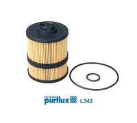 Filtro de aceite Cartucho filtrante L342 PURFLUX para SAAB RENAULT OPEL