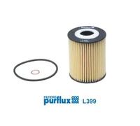 Filtro de aceite Cartucho filtrante L399 PURFLUX para CHEVROLET OPEL