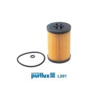 Filtro de aceite Cartucho filtrante L991 PURFLUX para VW SEAT AUDI SKODA MAN