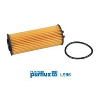 Filtro de aceite Cartucho filtrante L996 PURFLUX para JEEP FIAT LANCIA VW DODGE