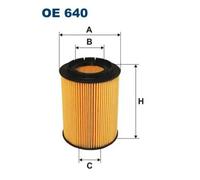 Filtro de aceite Cartucho filtrante OE 640 FILTRON para VW FORD MERCEDES-BENZ
