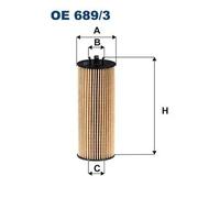 Filtro de aceite FILTRON OE 689/3