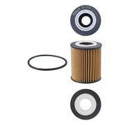 Filtro de aceite Cartucho filtrante OX 1237D MAHLE para FORD DS PEUGEOT OPEL