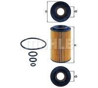 Knecht OX 153/7D Filtro de aceite