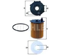 Filtro de aceite KNECHT OX 171/2D