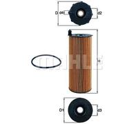 Knecht OX 196/1D1 filtro de aceite