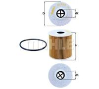 Filtro de aceite KNECHT OX 339/2D