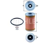 Filtro de aceite KNECHT OX 33D