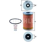Filtro de aceite Cartucho filtrante OX 34D KNECHT para MERCEDES-BENZ PUCH