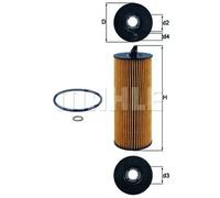 Filtro de aceite KNECHT OX 361/4D