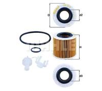 Knecht OX 416D2 filtro de aceite
