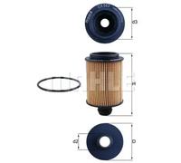 Filtro de aceite KNECHT OX 553D