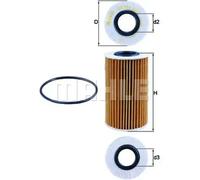 Filtro de aceite KNECHT OX 554D1