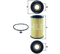 MAHLE ORIGINAL OX 773D Filtro de aceite