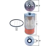 Filtro de aceite KNECHT OX 78D