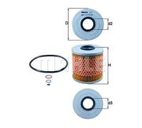 Filtro de aceite KNECHT OX 91D