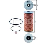 Filtro de aceite KNECHT OX 92D