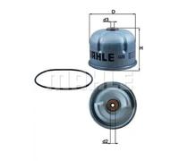 Filtro de aceite centrífugo OZ 6D KNECHT para LAND ROVER FORD