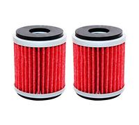 Filtro de Aceite de Motocicleta Compatible con MT-125 YP125R X-MAX 125 2015-2017 YZF R125 YZF R125A ABS 125 2016-2019 Se Adapta a Varios Modelos de 125cc(2PCS)
