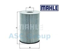 Filtro De Aceite De Motor De Reemplazo GENUINO MAHLE Insertar OX 787D OX787D