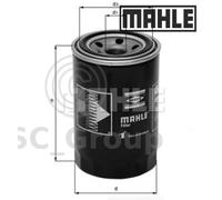 Filtro De Aceite De Motor De Tornillo MAHLE De Reemplazo Genuino OC 273 OC273