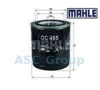 Filtro De Aceite De Motor De Tornillo MAHLE De Reemplazo Genuino OC 485 OC485