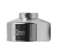 Filtro de aceite, extractor de pedestal, casquillo de filtro de aceite de acero de 6 puntos, llave de filtro de aceite - Herramienta con baja distancia de perfil de 3/8 pulgadas - Accesorios para