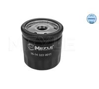 MEYLE Filtro de aceite para RENAULT: MÃ©gane, Kangoo, Clio, Captur, ScÃ©nic, Kadjar, Talisman & NISSAN: Qashqai, Pulsar, Micra (Ref: 16-14 322 0011)