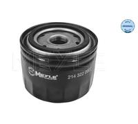 Filtro de aceite Filtro enroscable 214 322 0007 MEYLE para FIAT IVECO