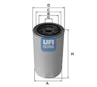 Filtro de aceite Filtro enroscable 23.164.02 UFI para ALFA ROMEO ROVER FORD UAZ