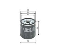 Filtro de aceite Filtro enroscable F 026 407 203 BOSCH para FORD LAND ROVER